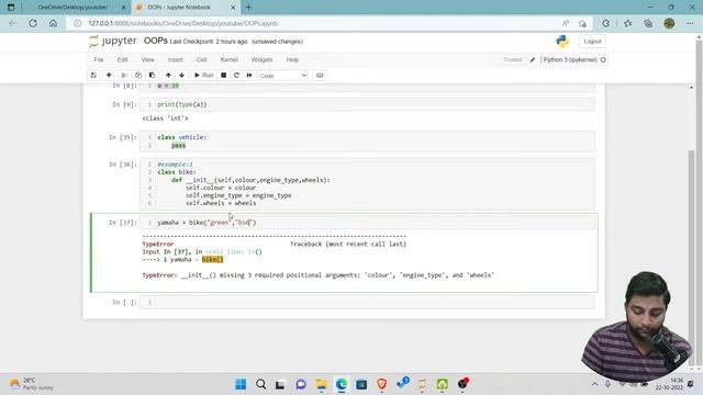 OOP's Concept In Python | Classes And Object's In Python | #python series #trending1
