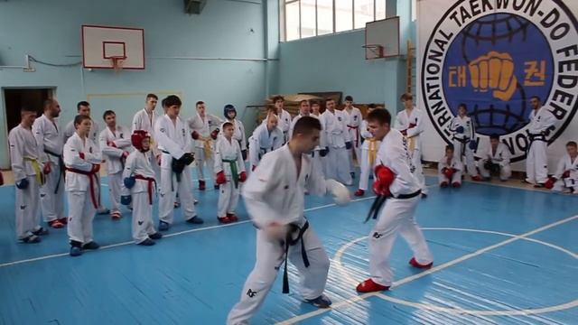 Taekwon-Do Sparring seminar with Masimov, Tural 24-25.10.15 смотреть онлайн
