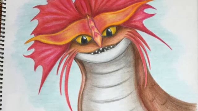 Рисунки цветными карандашами смотреть онлайн