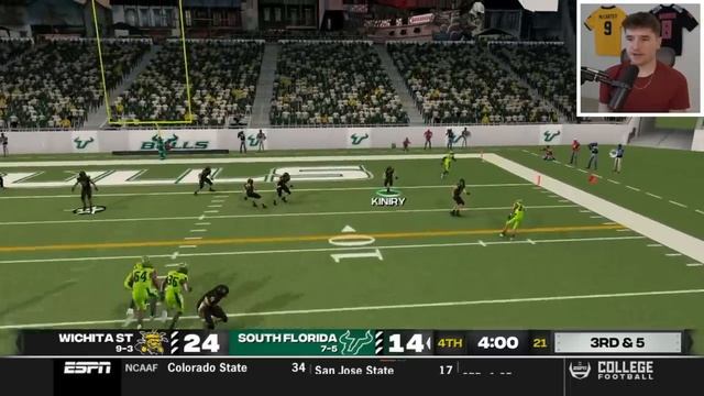 I Put Wichita State in NCAA Football to Rebuild Them