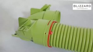 Учимся монтировать круглые воздуховоды 90/75 Blizzard - от коллектора к адаптеру диффузора