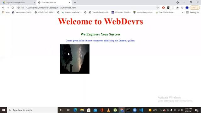 How to Create Website Layouts . HTML, CSS, Class 03  Online Master Skill