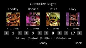 получаю золотого фредди из Фнаф 1