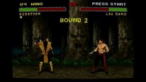 Mortal kombat 2 Super Nintendo Retro Arch CRT+NTSC фильтр