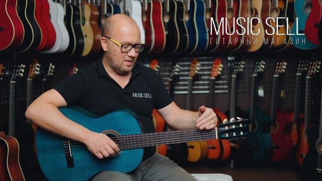 КЛАССИЧЕСКАЯ ГИТАРА ДЛЯ МУЗЫКАЛЬНОЙ ШКОЛЫ CLASSICAL GUITAR VALENCIA BLUES MUSIC SELL смотреть онлайн