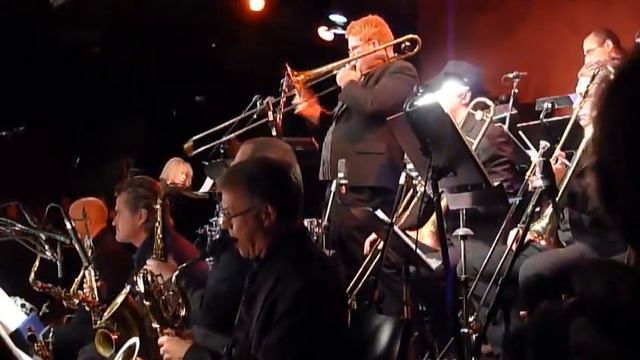 Norrbotten Big Band with Carla Bley and Steve Swallow, Mats Äleklint Trombone solo смотреть онлайн