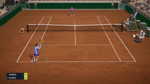 TIEBREAK Djokovic vs. Alcaraz (INTENSE MATCH) - PS5 [4K Ultra HD] Gameplay