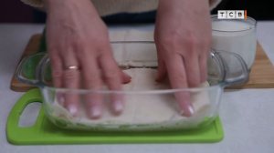 Запеканка из лаваша с творогом