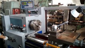 Станок токарно винторезный 16к20 с уци и линейки sino
