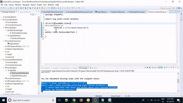 Cucumber with Java | Maven | Selenium Tutorial