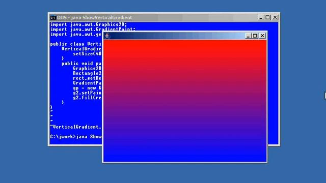 Lesson8 Color Gradient Directions | Java Graphics Tutorial смотреть онлайн