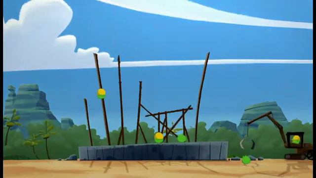 ANGRY BIRDS TOONS KING OF THE CASTLE смотреть онлайн
