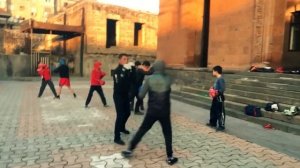 Тренировка по боксу Ншан Григорян (бокс 2016)