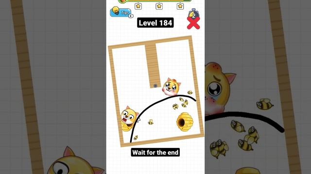 Save the dog level - 184 | #savethedoge #game #shorts #shakhawotgaming