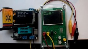 Тестеры транзисторов GM328 8MHz и M64A, сравнение скорости работы с дисплеем