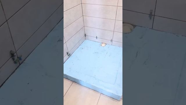 Монтаж душевого поддона