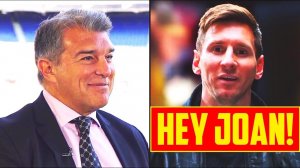 MESSI'S SENSATIONAL MESSAGE FOR LAPORTA! Lionel READY To Return TO BARCELONA After World Cup 2022!