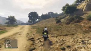 Трюки на мотоцикл GTA V