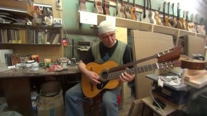 Обзор Антона Хорина двухгрифной гитары 1998 г. мастера В. Д. Норина. Гитара в продаже.