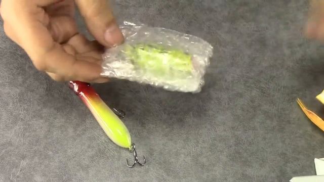 Распаковка #16 - Aliexpress - Посылки из Китая. Рыболовные приманки - Попперы для ловли щуки и окун смотреть онлайн