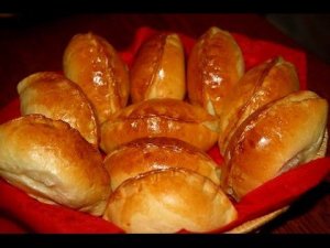 Фигурная защипка пирожков. Псевдоёлочка. xvid