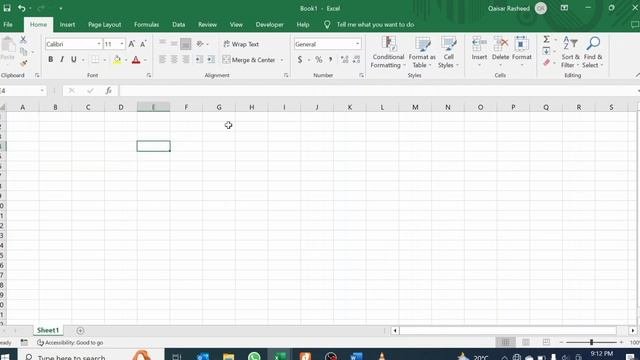 1.2 Microsoft Excel 2023 Tutorial to Beginner in Hindi | Excel User Interface