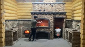 Казанная печь, мангал, тандыр из кирпича