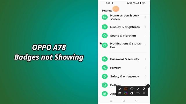 OPPO A78 App Icon Badge || Not showing app icon badges смотреть онлайн
