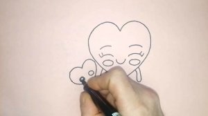 Как нарисовать открытку на День матери (пошаговый урок рисования для детей)