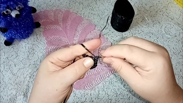 "ЕНОТ"//Мочалка-игрушка крючком//Мастер-класс