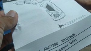 Unboxing Cordless Dong Cheng DCJZ1202I