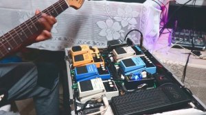 Behringer EQ700 ll Graphic Equalizer Pedal ll Demo ll Sourav Mandal