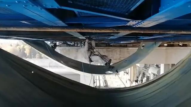 Покраска металлоконструкций мостовых пролётов смотреть онлайн