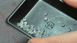 Вышивка бисером, стеклярусом и камнями на фатине. Handmade embroidery. Haft ręczny na tiulu