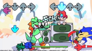 BURNING IN HELL but Every Turn a Different Character Sing🎙(FNF Burning In Hell but Everyone Sing It