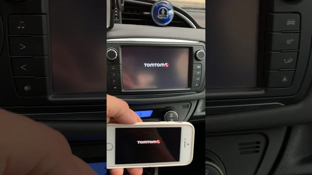 Yaris Toyota Touch2 navigazione in mirrorlink смотреть онлайн
