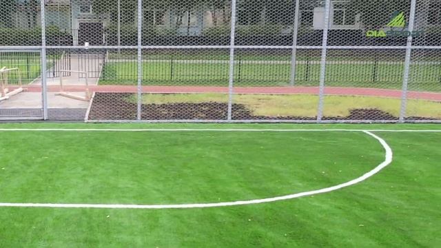 Мини футбольная площадка 960м2 Газон DiaSport ProfiFootball M60 г Москва, ул. Косинская 24А смотреть онлайн