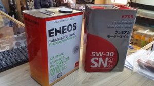 Mannol - Fanfaro моторное масло по цене Eneos Premium Touring 5W-30....часть 2..