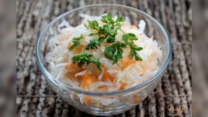 Квашеная капуста с водкой на зиму