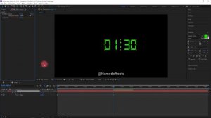 how to make timer/after effects ساخت تایمر در افترافکت