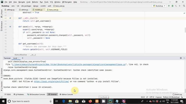 #Django.core.Exceptions.ImproparlyConfigured | ErrorLoading MySQLdb Modul | YourInstall Mysqlclient