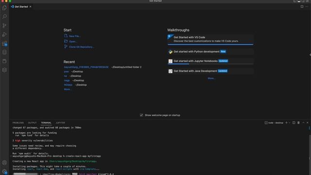 3. React Js Tutorial - React Environment Setup and Create our first react app