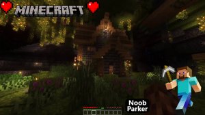 Расслабляющий лонгплей Minecraft - дом в пещере, майнкрафт