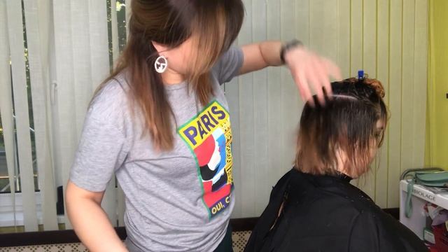 Стрижка ?♀️ женская бритвы и ножницы смотреть онлайн