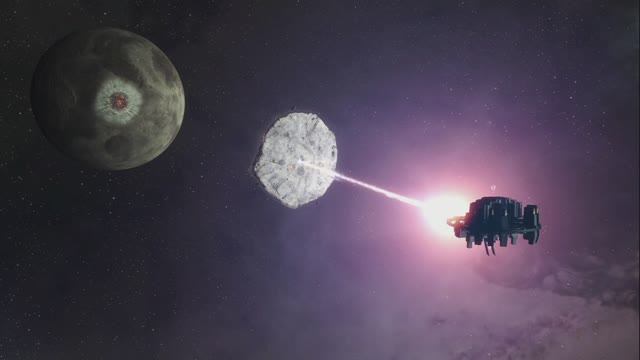 EVE Online - Майнинг луны в нулях (GMV)