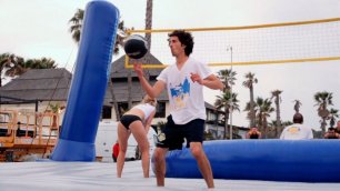 Bossaball FAQ #1: Can I serve with my foot?
