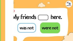 WAS & WERE Test | English grammar game test | Past Simple to be | WAS WERE quiz