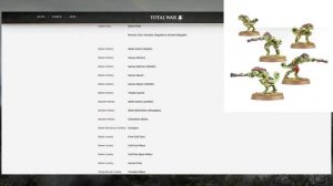 La lista de ejercito de los Hombres Lagartos en Total War: Warhammer 2