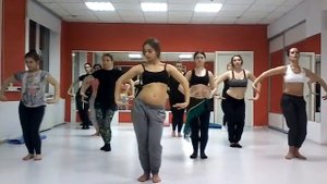 Танец Трайбл Фьюжн (Tribal Fusion) с Валерией Чудаевой. Минск