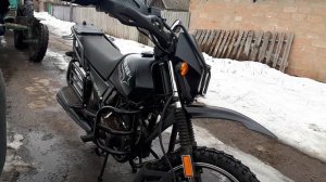 Shineray intruder 200 после трёх месяцев простоя, первый запуск